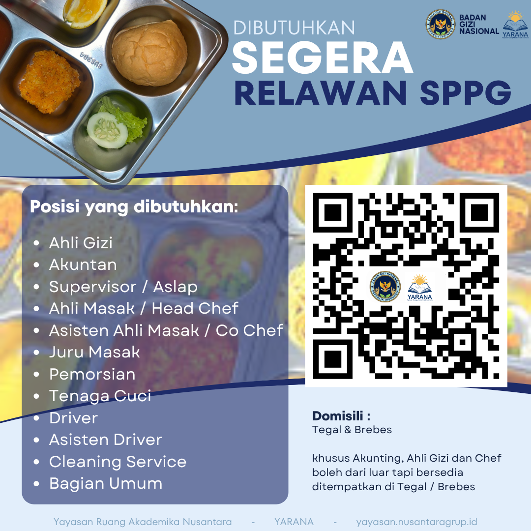 Lowongan Relawan MBG